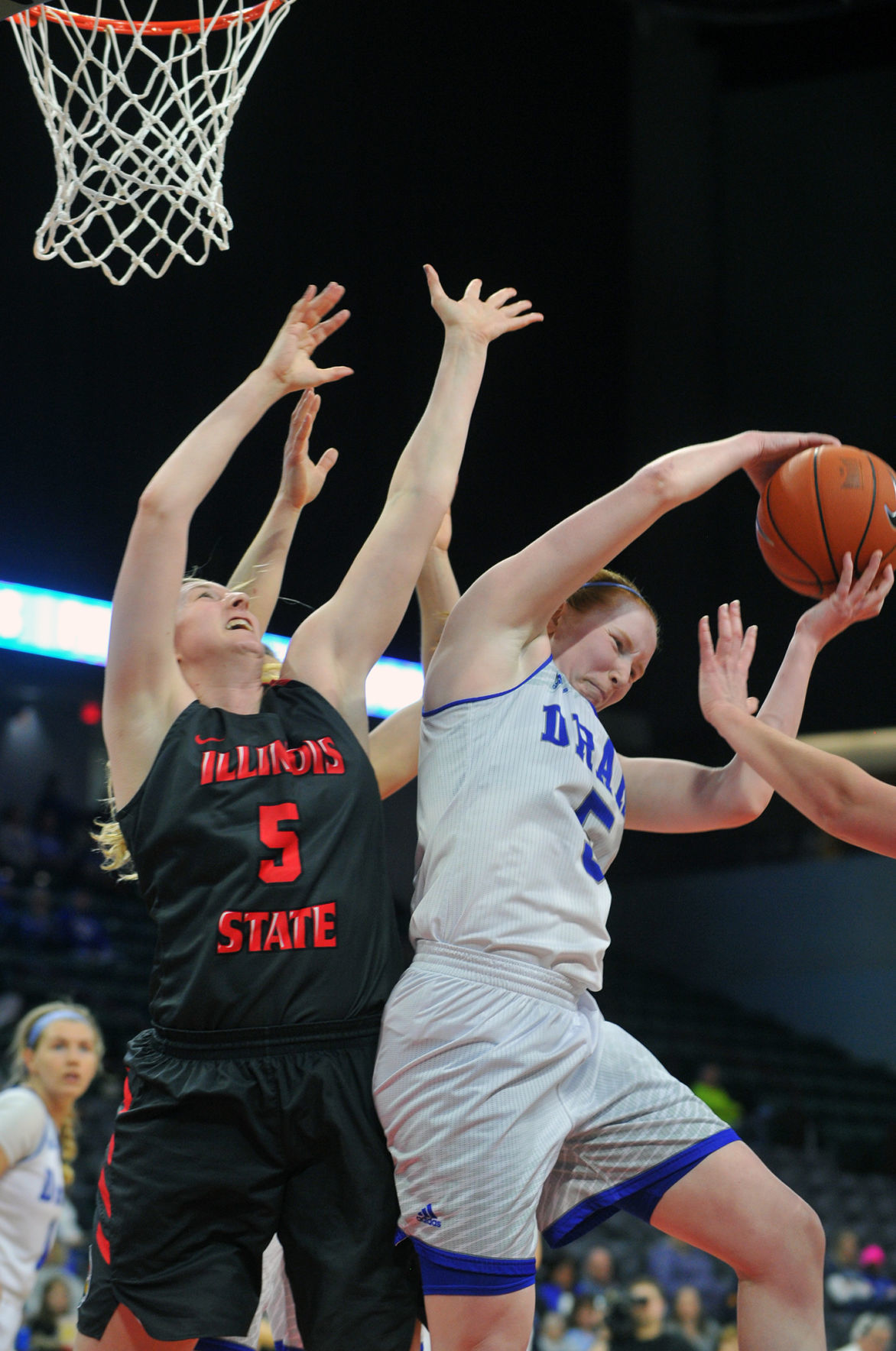 Drake vs Illinois State at the 2019 Missouri Valley Conference Women's Basketball Tournament